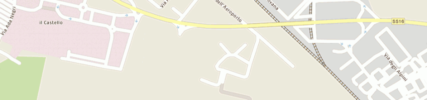 Mappa della impresa monelli marco a FERRARA