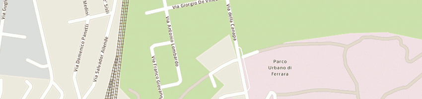 Mappa della impresa scuole istituti ii grado istituto professionale di stato a FERRARA