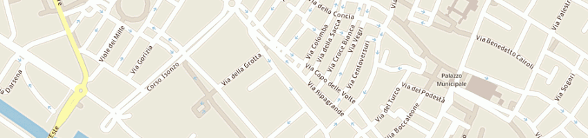 Mappa della impresa macalli carlo a FERRARA