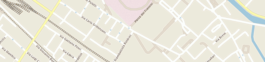 Mappa della impresa barbieri gianfranco a FERRARA