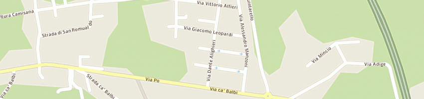 Mappa della impresa oip di faggion anna a QUINTO VICENTINO