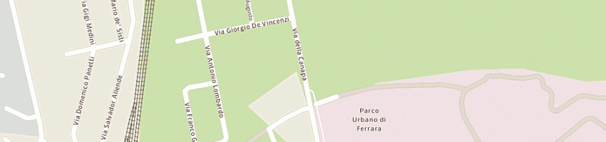 Mappa della impresa funitalia srl a FERRARA