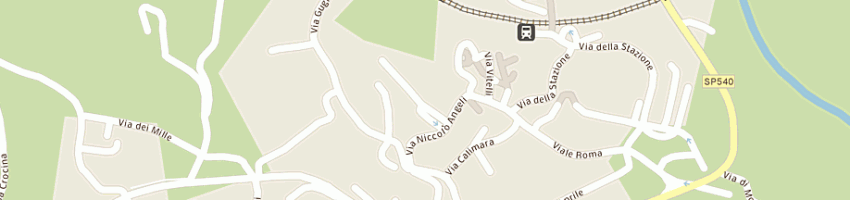 Mappa della impresa autofficina papini edoardo a BUCINE