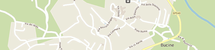 Mappa della impresa valoriani mirella a BUCINE