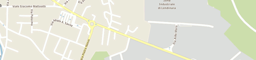 Mappa della impresa veronese benito di veronese luca a LENDINARA