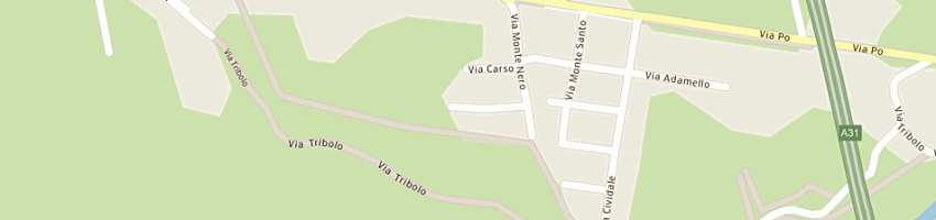 Mappa della impresa crocetta oscar a TORRI DI QUARTESOLO