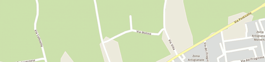 Mappa della impresa caseificio forte sas di forte martino e c a MOLVENA