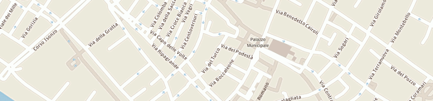 Mappa della impresa raimondi maurizio a FERRARA
