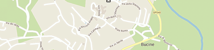 Mappa della impresa rossi oliviero a BUCINE