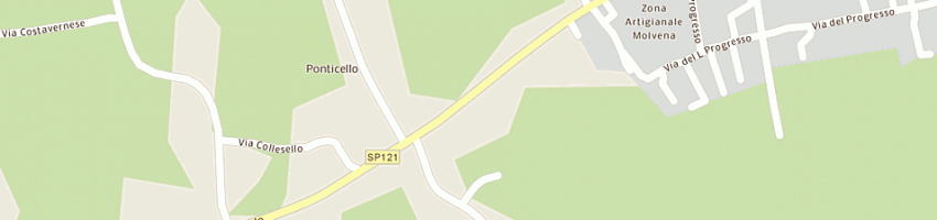 Mappa della impresa farmacia ave dr stefano a MOLVENA