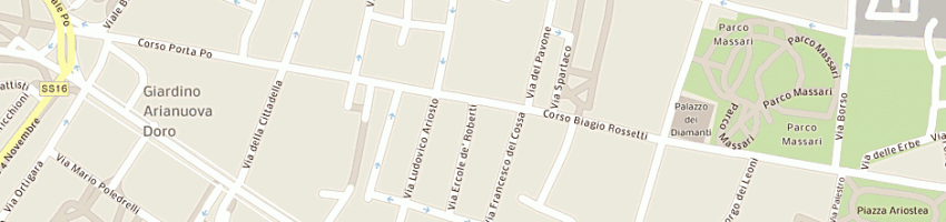 Mappa della impresa bertelli stefano a FERRARA