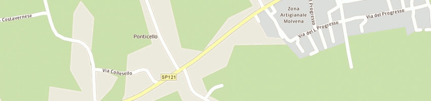 Mappa della impresa surplus srl a MOLVENA