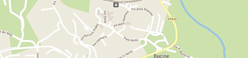 Mappa della impresa moscadelli marco a BUCINE