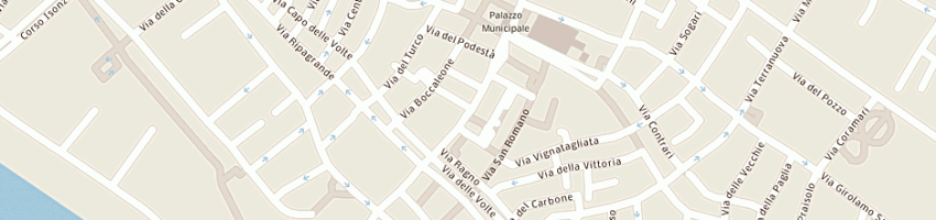 Mappa della impresa management engineering e european consulting - immobiliare srl a FERRARA