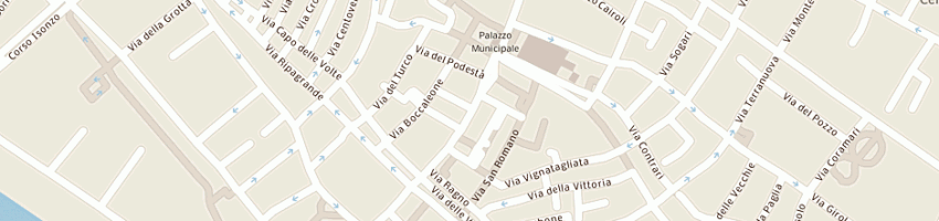 Mappa della impresa servizi amministrativi di vandelli v e c sas a FERRARA