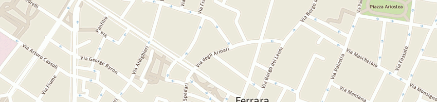 Mappa della impresa studio legale polizzi a FERRARA