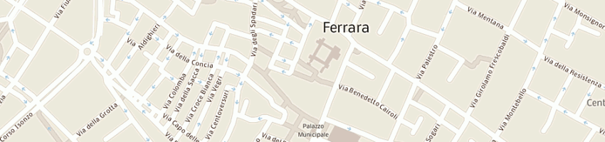 Mappa della impresa dal mio fornaio di moretti roberto e c snc a FERRARA