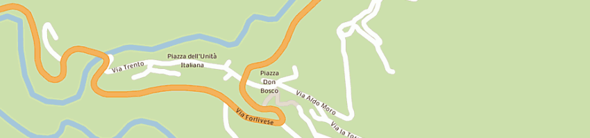 Mappa della impresa studio medico dott dattoli gianfranco a SAN GODENZO