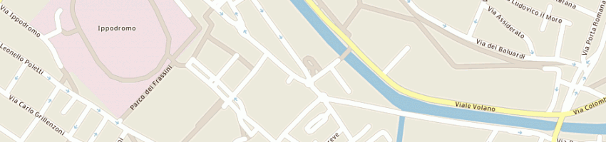 Mappa della impresa centro paghe sas di poli ivonne e c a FERRARA