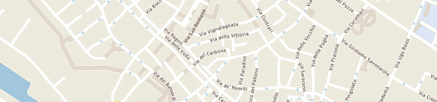 Mappa della impresa stanchi teresa a FERRARA