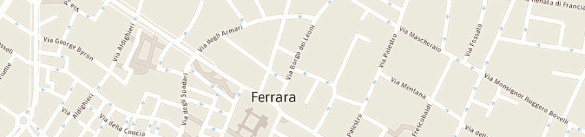 Mappa della impresa negretto antonio a FERRARA