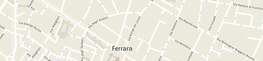 Mappa della impresa emc di mingozzi e e anzalone c snc a FERRARA