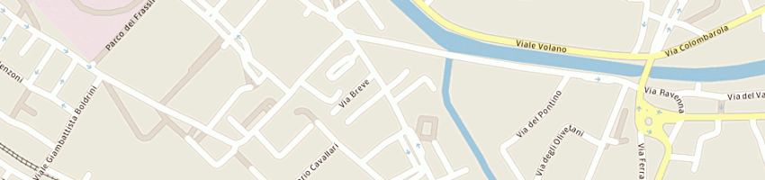 Mappa della impresa schiavina gabriele a FERRARA