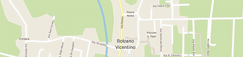 Mappa della impresa brusaporco flli di brusaporco leonisio a BOLZANO VICENTINO