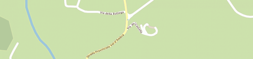 Mappa della impresa campeggio la chiocciola a BUCINE