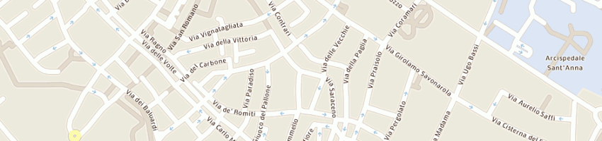 Mappa della impresa matrix di legnaro lia a FERRARA