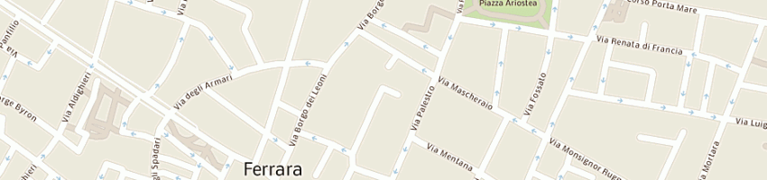 Mappa della impresa guandalini maurizio a FERRARA