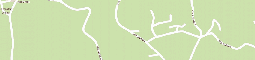 Mappa della impresa bertollo renato a PIANEZZE