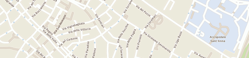 Mappa della impresa benazzi cristina a FERRARA
