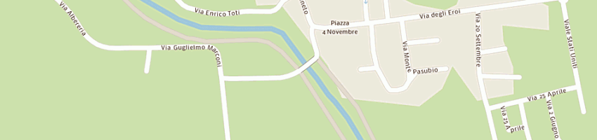 Mappa della impresa la padana pulizie service srl a QUINTO VICENTINO