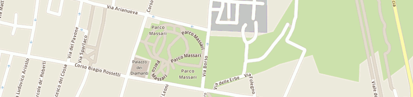 Mappa della impresa pedrazzi cleopatra a FERRARA