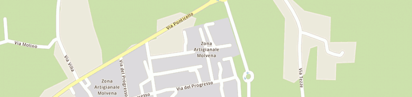 Mappa della impresa acos spa a MOLVENA