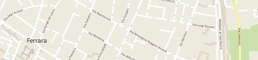 Mappa della impresa buzzacchi lorenzo a FERRARA
