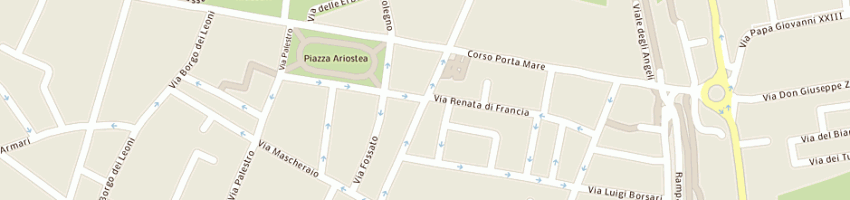 Mappa della impresa giuliani fabio a FERRARA