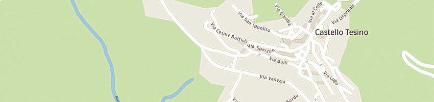 Mappa della impresa natali giuliano a CASTELLO TESINO