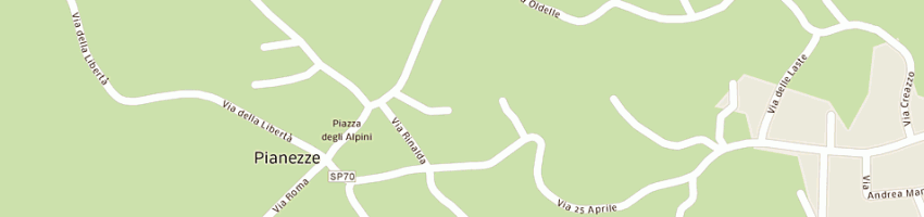 Mappa della impresa bertollo alessandro a PIANEZZE