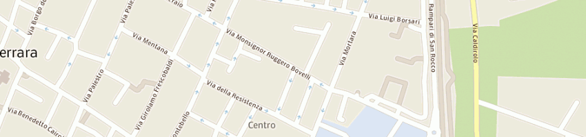 Mappa della impresa scuole istituti ii grado istituto tecnico comm statale succursale a FERRARA