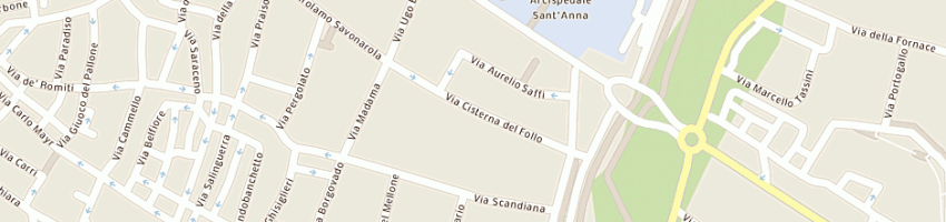Mappa della impresa piu' fresco srl a FERRARA