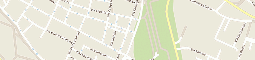 Mappa della impresa fahrenheit srl a FERRARA