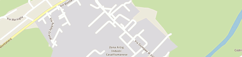 Mappa della impresa elettronica santerno spa a CASALFIUMANESE