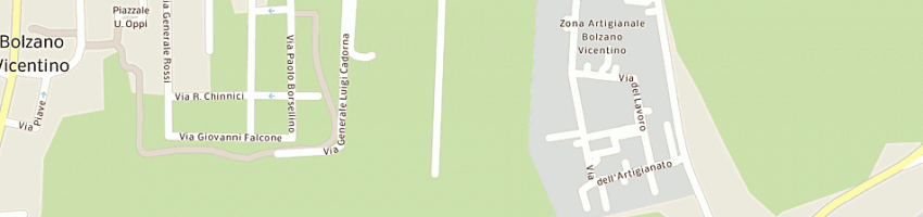 Mappa della impresa sipel srl a BOLZANO VICENTINO