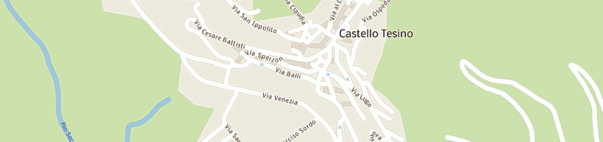 Mappa della impresa falegnameria fratelli sordo snc a CASTELLO TESINO