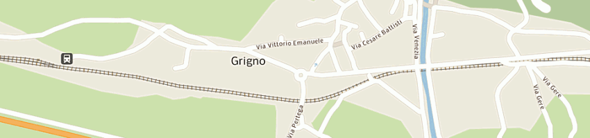 Mappa della impresa scuola media statale a GRIGNO