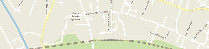Mappa della impresa orlandini gianluca a FERRARA