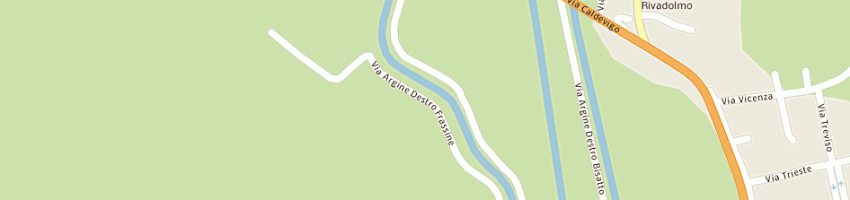 Mappa della impresa visentin roberto a ESTE