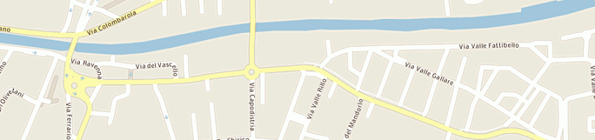 Mappa della impresa euroact srl a FERRARA